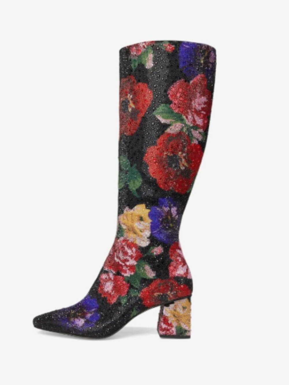 New BETSEY JOHNSON Avon High Shaft Boots 268 7M4 - Picture 3 of 7